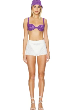 Fashion Mara Crochet Top Tops