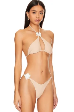 Discount Margaret Cross Front Halter Top Swimsuits & Cover-ups