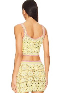 Discount Meadow Crochet Top Sweaters & Knits