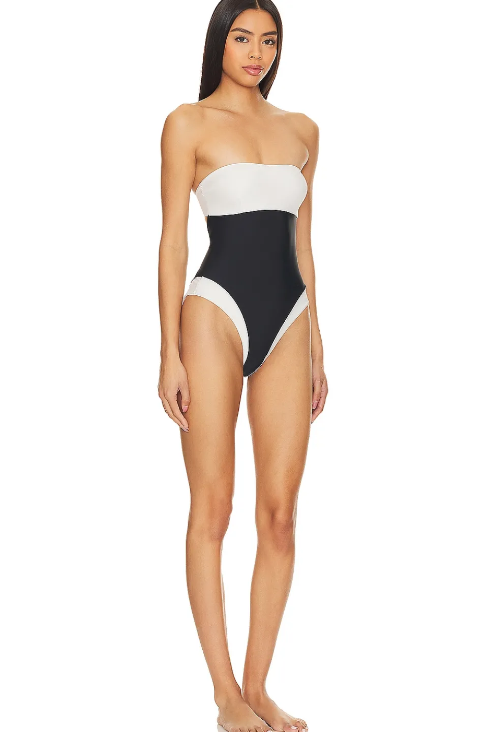Fashion Moani Strapless One Piece Swimsuits & Cover-ups