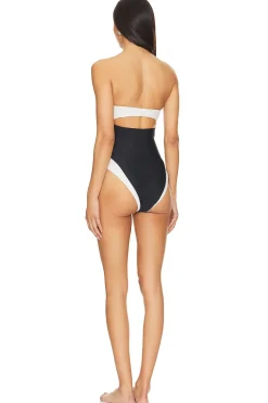 Fashion Moani Strapless One Piece Swimsuits & Cover-ups