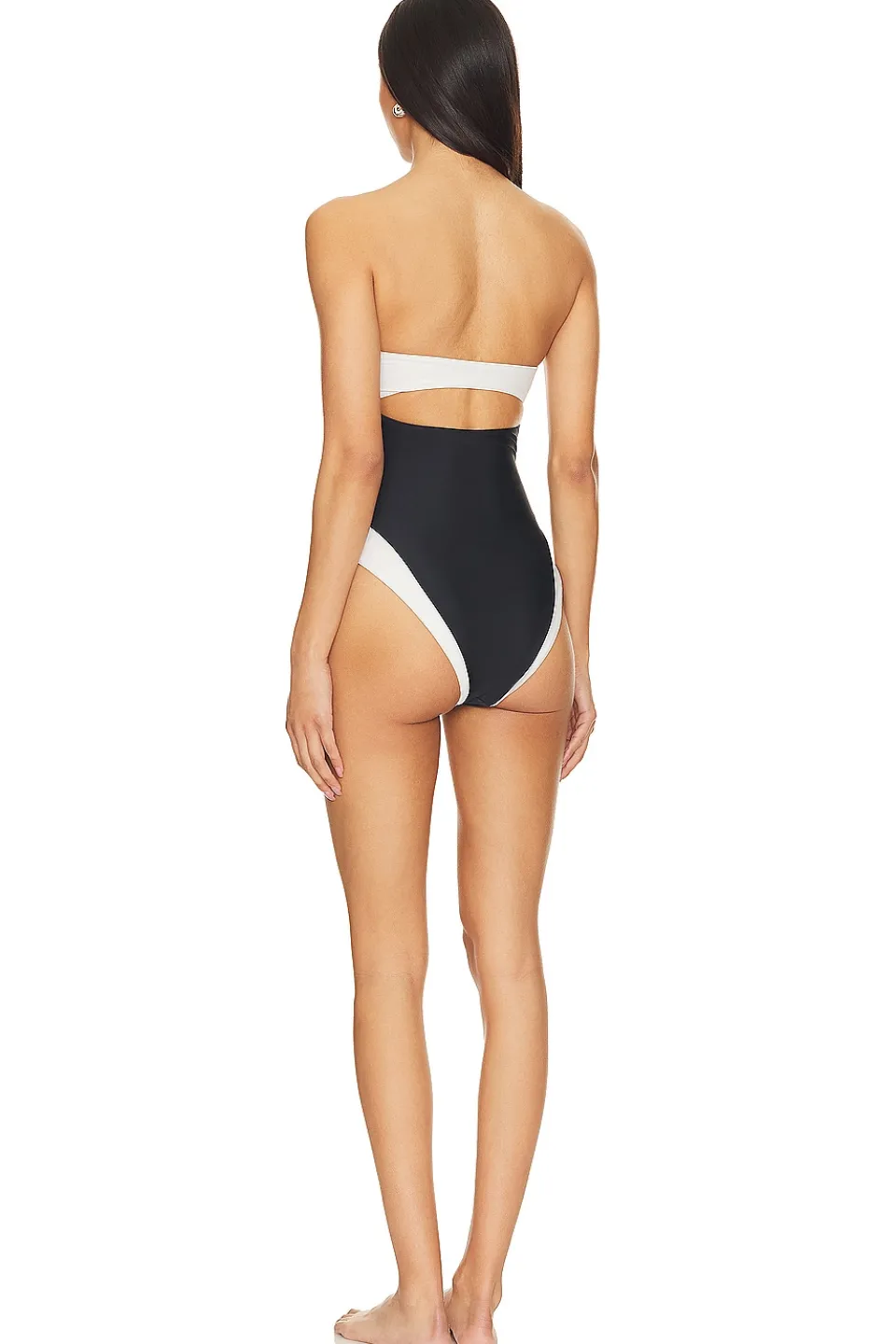 Fashion Moani Strapless One Piece Swimsuits & Cover-ups