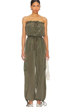 Discount Noah Cargo Jumpsuit Jumpsuits