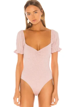Hot Olive Bodysuit Tops