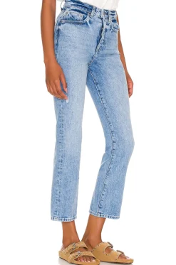 Fashion Reece High Rise Slim Straight Denim
