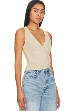Outlet Sally Wrap Top Tops