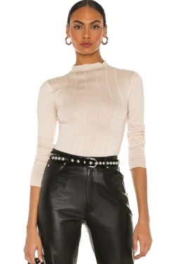 Sale Seamed Long Sleeve Top Tops