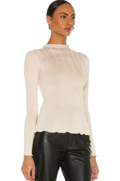 Sale Seamed Long Sleeve Top Tops