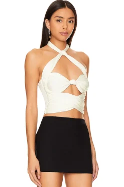 Discount Sophia Wrap Halter Tops
