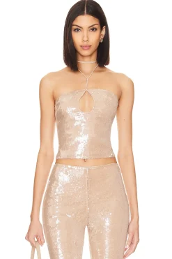 Outlet Stevie Sequin Top Tops