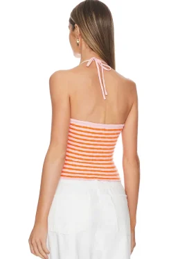 Discount Talia Knit Halter Top Tops