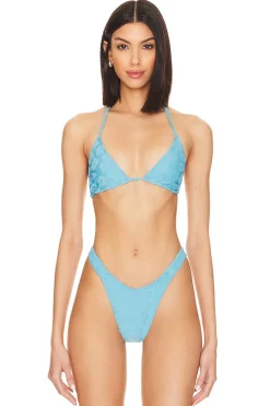 Online Vacation Blues Top Swimsuits & Cover-ups