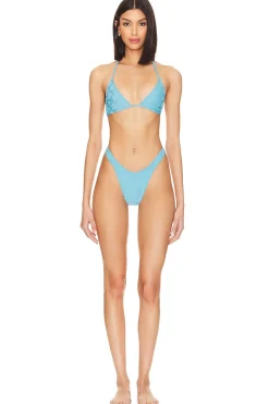 Online Vacation Blues Top Swimsuits & Cover-ups