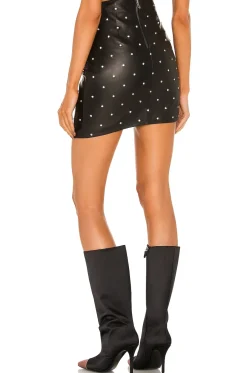 Sale Valletta Leather Mini Skirt Skirts