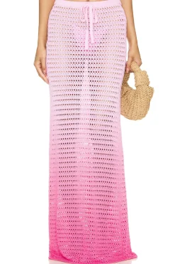 Online Viank Mesh Maxi Skirt Skirts
