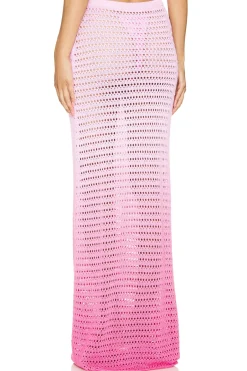 Online Viank Mesh Maxi Skirt Skirts
