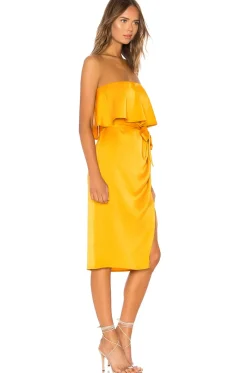 Hot Violet Midi Dresses