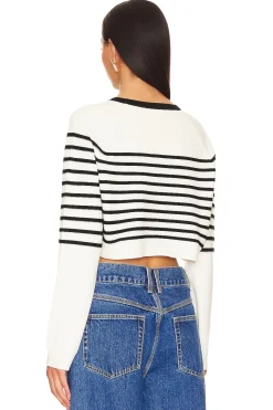 Best Willow Striped Sweater Tops