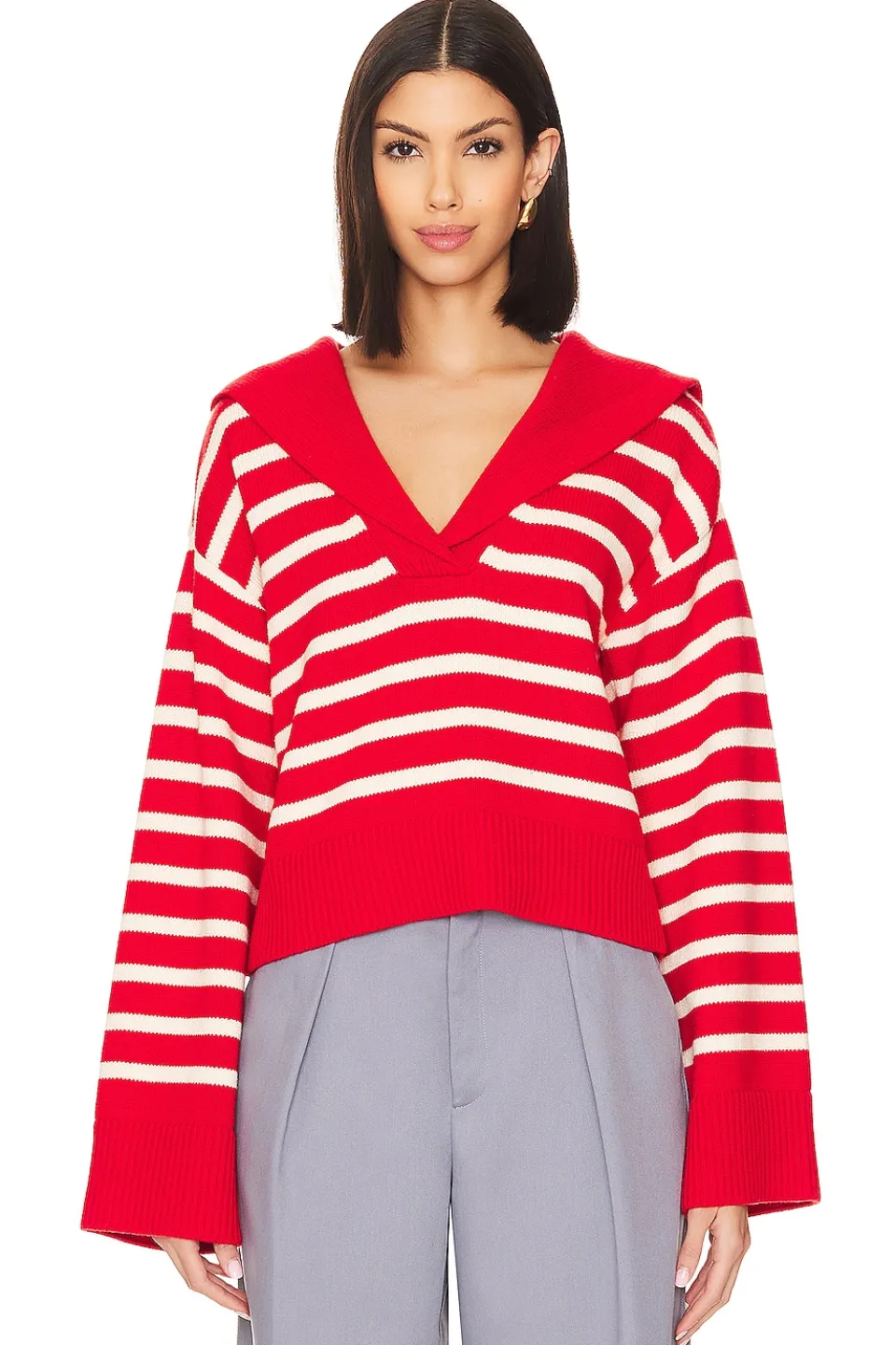 Fashion x Anja Dujakovi膰 Niam Striped Sweater Sweaters & Knits