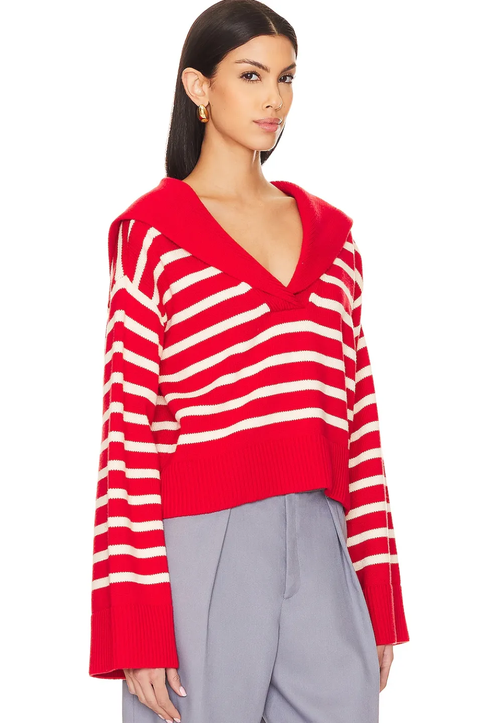 Fashion x Anja Dujakovi膰 Niam Striped Sweater Sweaters & Knits