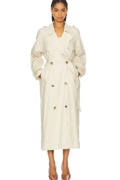 Sale x Maggie MacDonald Leah Trench Coat Jackets & Coats