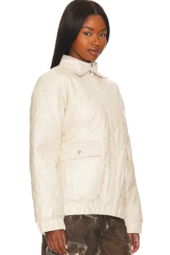 Discount x Rachel Rylee Faux Leather Jacket Jackets & Coats