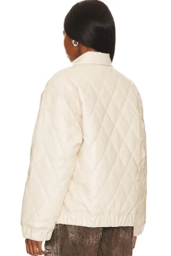 Outlet x Rachel Rylee Faux Leather Jacket Leather